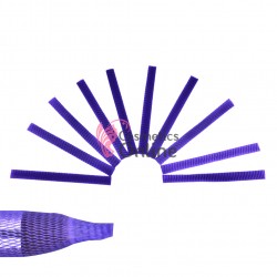 Plasa pentru protectie pensule de Make Up, 5 bucati art PR003 Mov 